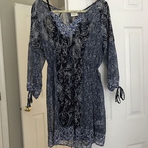 3/4 sleeve dress